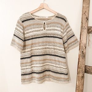 Vintage knit top (made in the USA)